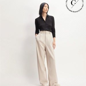 Everlane way high drape pant